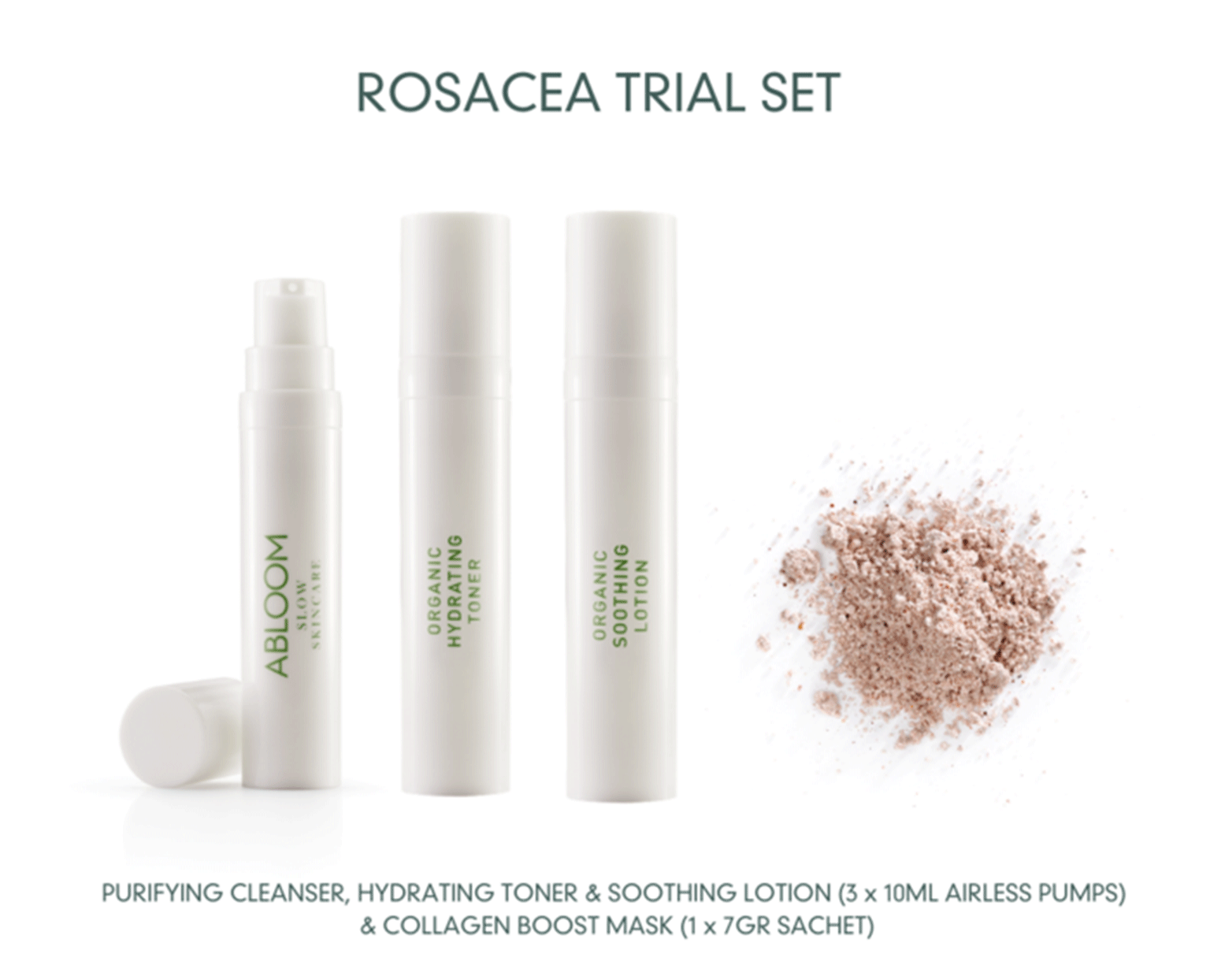 Abloom Rosacea Try & Travel Set | THE GODDESS