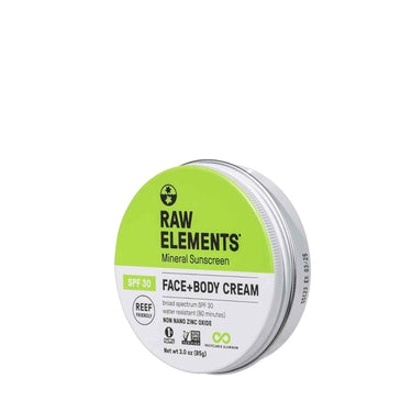Raw Elements | Natuurlijke Zonnebrandcreme  Face + Body blik SPF30 | THE GODDESS