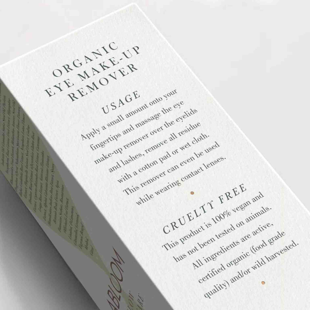 Abloom Biologische Oog Make Up Remover 50 ml