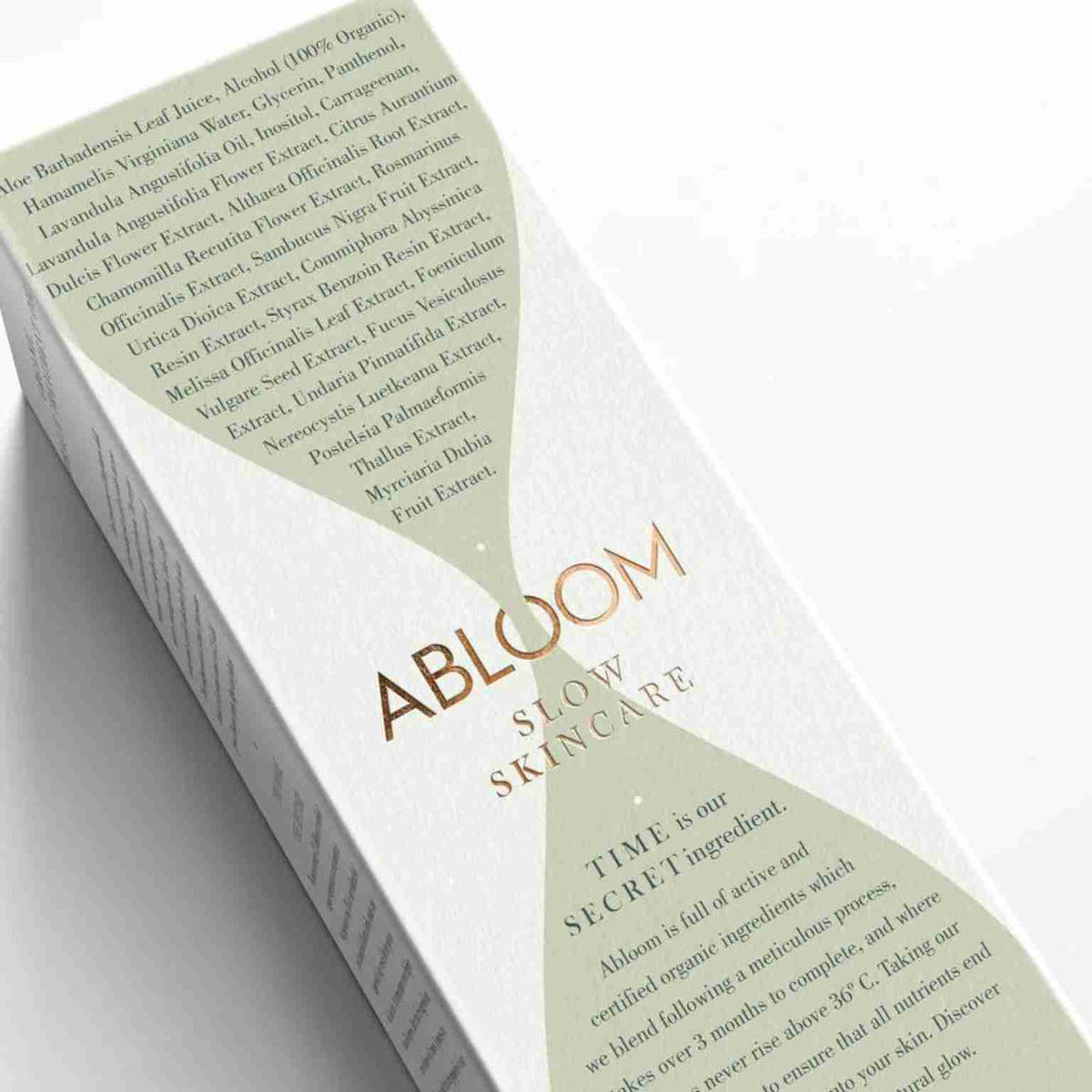 Abloom Organic Skincare | Hydrating Toner Ingredientenl