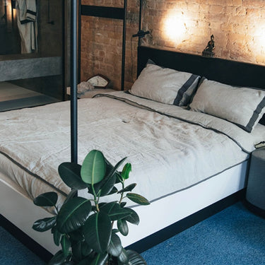DEVO HOME  dekbed hennep / linnen 3 maten
