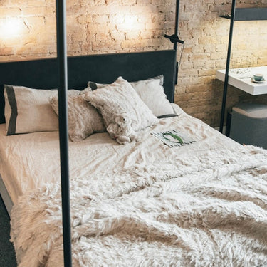 DEVO HOME  hemp fur plaid