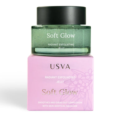 USVA ORGANICS / soft glow radiant exfoliating jelly